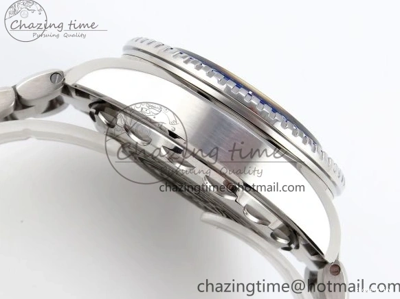 0305 Efficient SEAMASTER PLANET OCEAN 6000M ULTRA DEEP 45.5MM SS TF 1:1 BEST EDITION WHITE DIAL BLUE BEZEL ON SS BRACELET A 7759